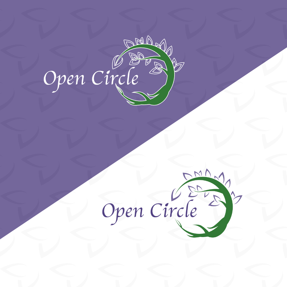 Open Circle Logo for light and dark background